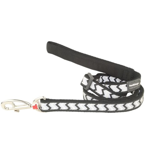 Jalutusrihm koerale, helkurmustriga Reflective Ziggy Black (Red Dingo)