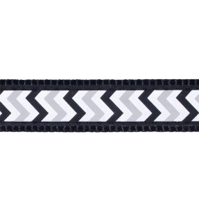 Jalutusrihm koerale, helkurmustriga Reflective Ziggy... 2