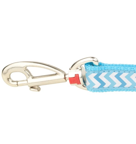 Поводок для собак со светоотражающим рисунком Reflective Ziggy Turquoise (Red Dingo)