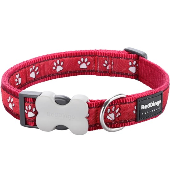Ошейник для собак с дизайнерским принтом Desert Paws Red (Red Dingo)
