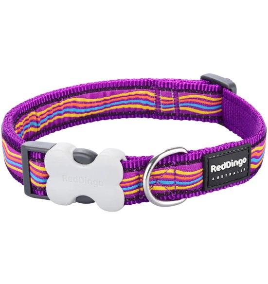 Kaelarihm koerale, disainmustriga Dreamstream Purple (Red Dingo)