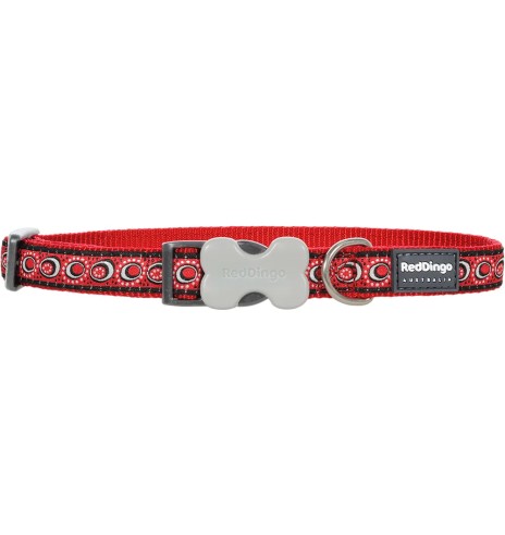 Kaelarihm koerale, disainmustriga Cosmos Red...