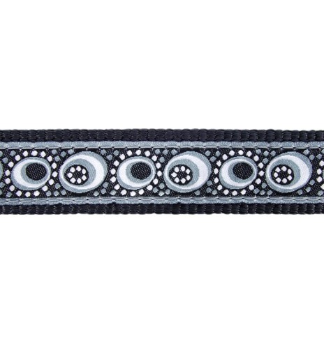 Kaelarihm koerale, disainmustriga Cosmos Black...