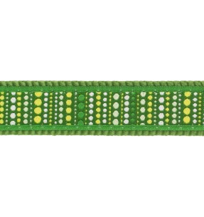 Ошейник для собак с дизайнерским принтом Bumble Bee Black (Red Dingo) – Disainmustriga – Red Dingo – Valgekihv 2