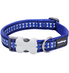 Ошейник для собак со светоотражающим рисунком Reflective Ziggy Green (Red Dingo) – Helkurmustriga – Red Dingo – Valgekihv