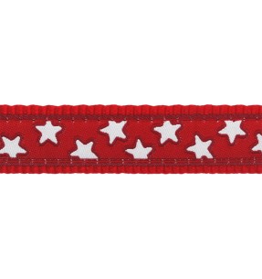 Kaelarihm koerale, disainmustriga Cosmos Dark Blue (Red Dingo)–Disainmustriga–Red Dingo–Valgekihv 2