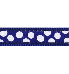 Ошейник для собак с дизайнерским принтом Lotzadotz Dark Blue (Red Dingo) – Disainmustriga – Red Dingo – Valgekihv 2