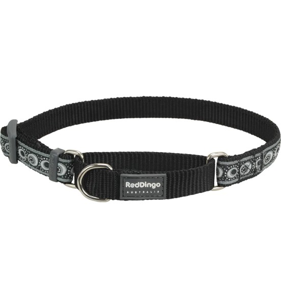 Kaelarihm koerale, poolpoov disainmustriga Cosmos Black (Red Dingo)