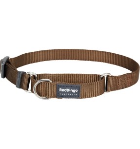 Kaelarihm koerale, poolpoov disainmustriga Squiggles Black (Red Dingo)–Poolpoovad–Red Dingo–Valgekihv