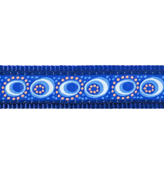 Traksid koerale, disainmustriga Cosmos Dark Blue (Red Dingo)