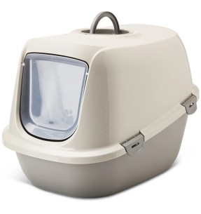 Savic Oscar kassi liivakast kinnine, valge-Nordic roheline–Kinnised liivakastid–Savic–Valgekihv