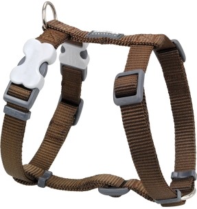 Шлейка для собак из водоотталкивающего материала, со светоотражающей нитью, серый (Dogness Water-Proof) – Текстильные шлейки – Dogness – Valgekihv