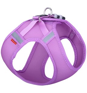 Шлейка для собак из натурального модала и хлопка, серая (Dogness Modal Cotton) – Текстильные шлейки – Dogness – Valgekihv