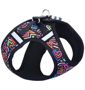 Сетчатая шлейка для собак, красная (Red Dingo) – Текстильные шлейки – Red Dingo – Valgekihv