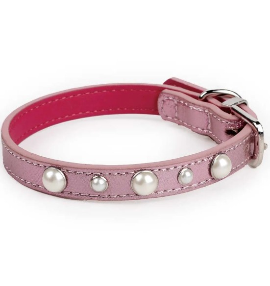 Kaelarihm pärlitega Pearl Collar, Candy (AFP - Glamour Dog)