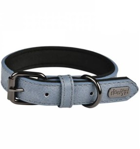 Ошейник для собаки Double Comfort (Doogy) – Кожаные ошейники – Doogy – Valgekihv