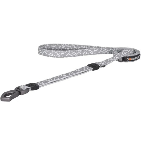 Jalutusrihm koerale, anti-shock, hall valgete...