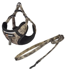 Шлейка для собак из натурального модала и хлопка, серая (Dogness Modal Cotton) – Текстильные шлейки – Dogness – Valgekihv