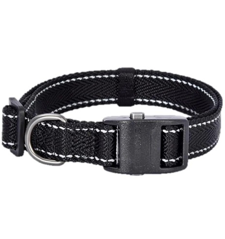 Kaelarihm koerale, nailonrihm helkurniitidega,...