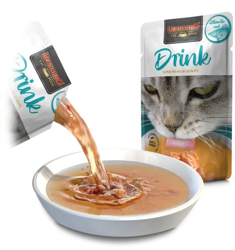 LEONARDO DRINK, консервированный бульон для...