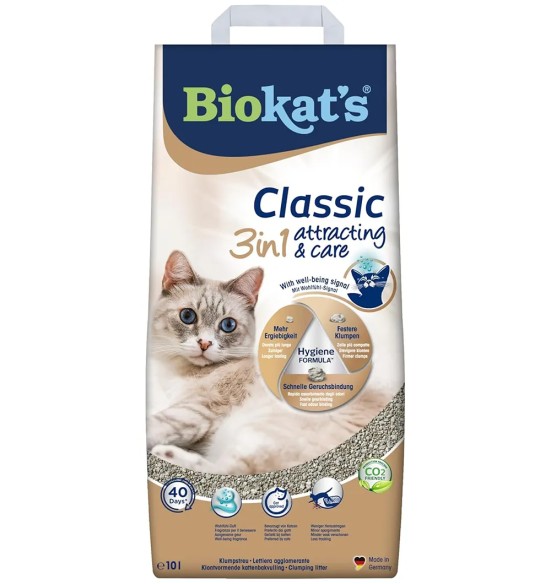 Kassiliiv Biokat's Classic 3in1 + Attracting & Care, heaolu ja turvatunde efektiga