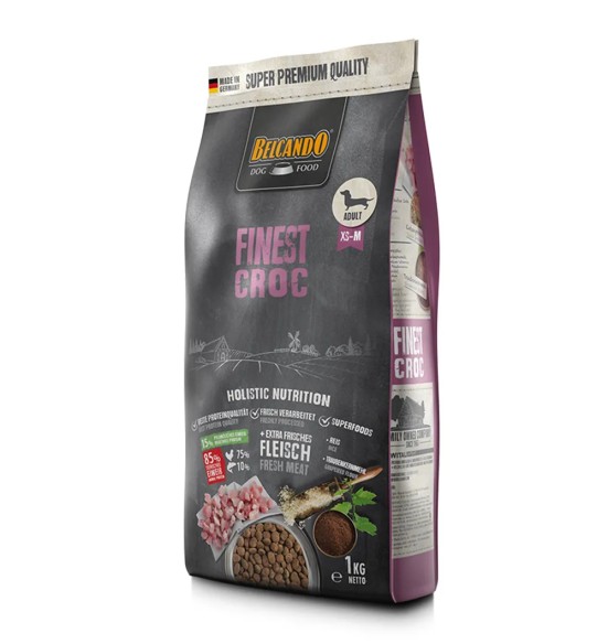 BELCANDO kiirkastmega kuivtoit koerale, väikesed graanulid (FINEST CROC)