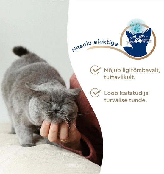 Наполнитель для кошачьих туалетов Biokat's Diamond Care + Attracting & Care, дает ощущение защищенности и безопасности