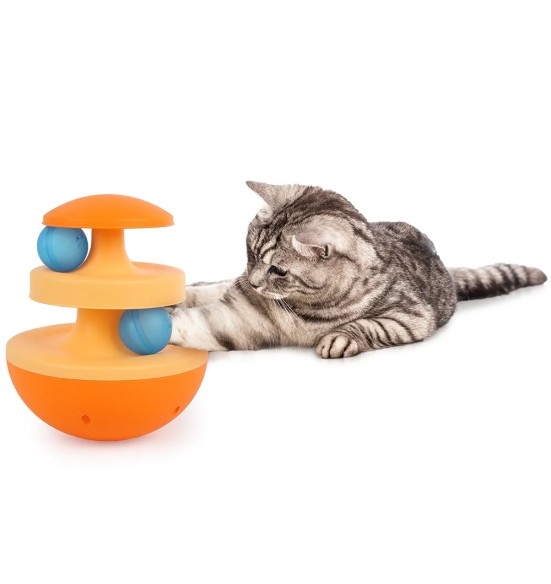 Интерактивная игрушка с шариками для кошек Wobble Track’Ball (AFP - Modern Cat)