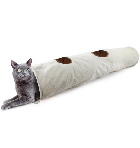Тоннель для кошек шуршащий 140 см, Crinkle Cat...