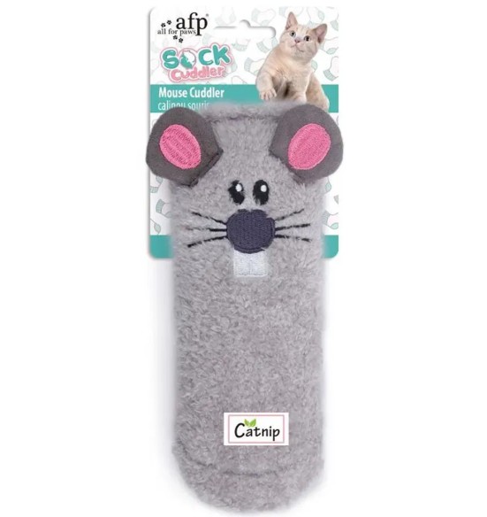 Mänguasi kassile Mouse Cuddler (AFP - Sock Cuddler)