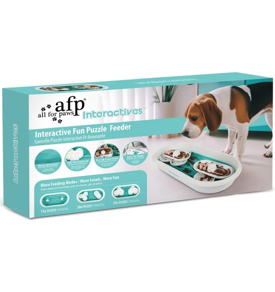 Миска‑головоломка для собак для медленного кормления Multi Level Fun Puzzle Feeder (AFP - Interactives)