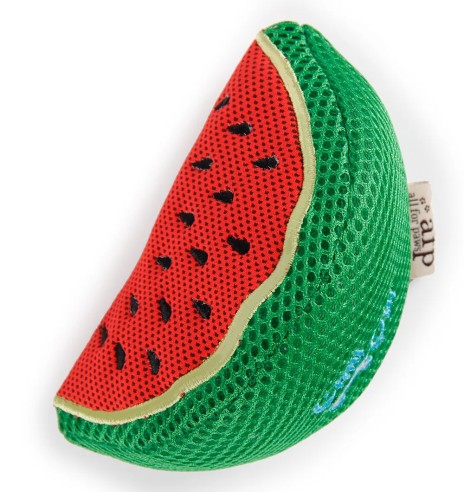 Охлаждающая игрушка для собак Watermelon Slice...