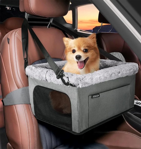 Автокресло на сиденье автомобиля для питомца Deluxe Dog Booster Seat