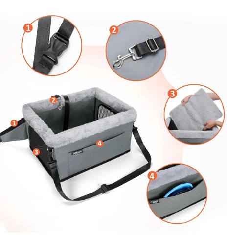 Pesa auto esiistmele Deluxe Dog Booster Seat