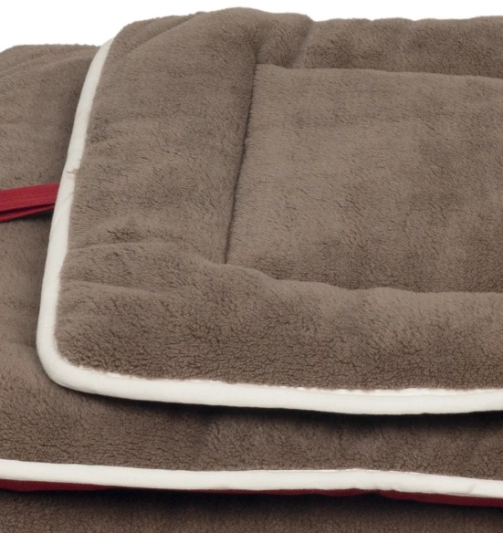 Koera matt-pesa, kahepoolne, punane / pruun Comfort Bed (Pawise)