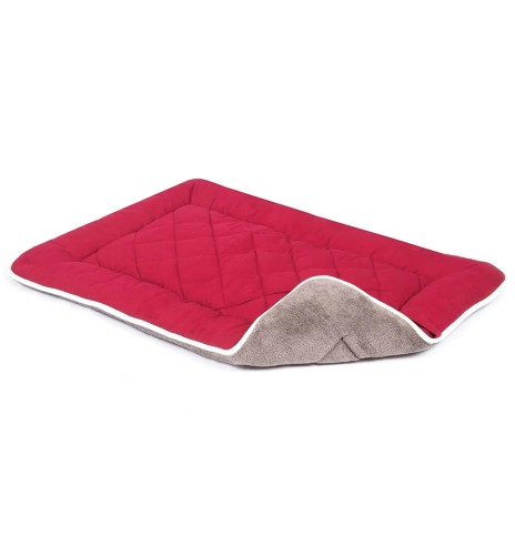 Koera matt-pesa, kahepoolne, punane / pruun Comfort Bed (Pawise)