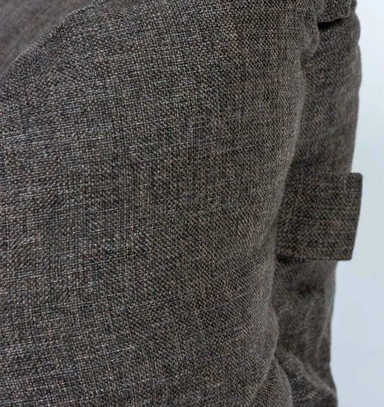 Лежанка для собаки, мягкая и удобная, со съемным чехлом, темно-коричневая Textura ECO (Duvoplus)