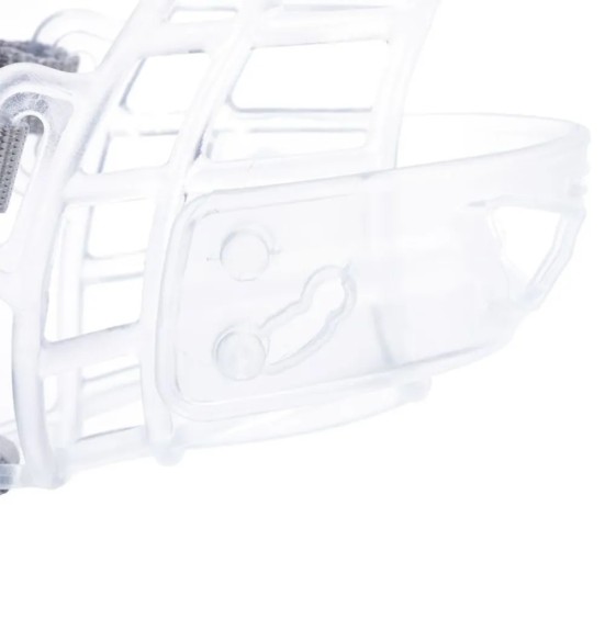 Suukorv läbipaistvast plastikust Basket Muzzle (Pawise)