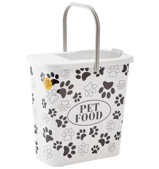 Toidutünn lemmiklooma kuivtoidu säilitamiseks 10 liitrit (Pawise)