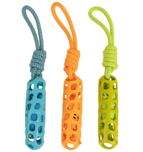 Верёвочная игрушка для собак - кость с веревками Tug Toy (Pawise) – Игрушки-канаты, плетеные, веревочные игрушки – Pawise – Valgekihv