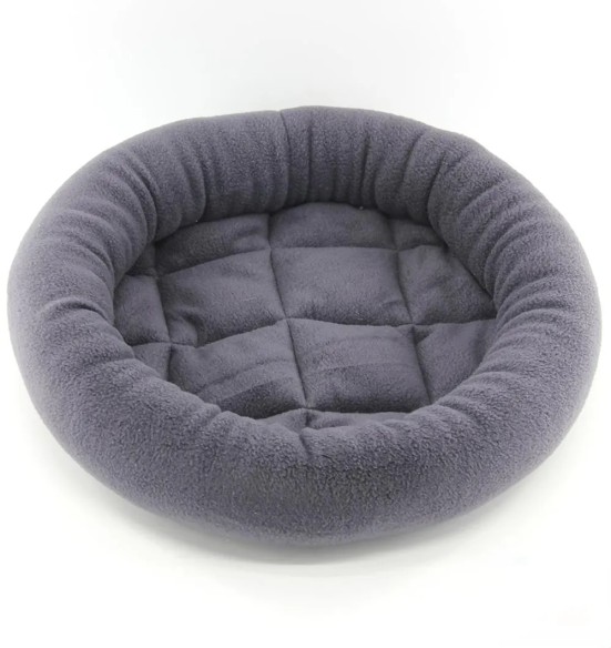 Лежанка круглая для кошек, серая Bloster Cat Bed (Pawise)