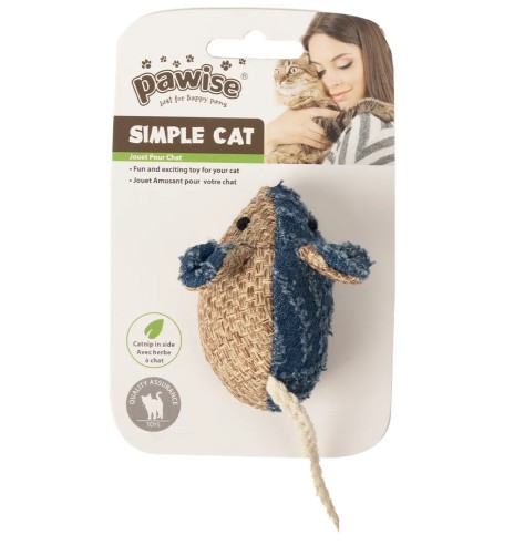 Kassi mänguasi Simple Cat Mouse (Pawise)