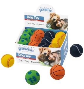 Pallid kassile LED-valguse, kellukese ja naistenõgesega 3 tk Mini Fun Balls Dogness–Pallid–Dogness–Valgekihv