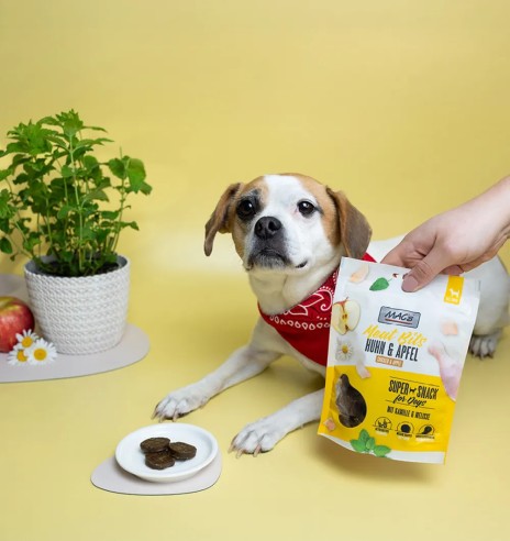 Лакомство для собак с курицей и яблоками,...