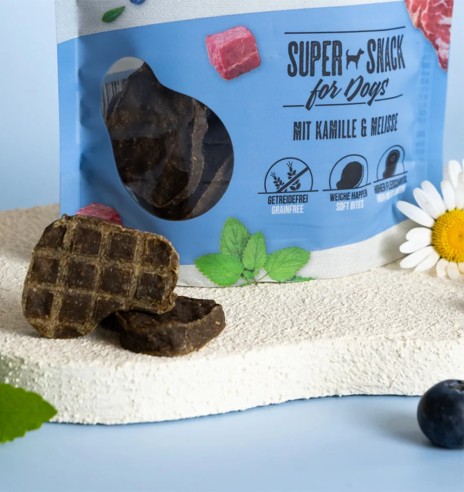 Koeramaius veiseliha ja mustikatega, pehme,...