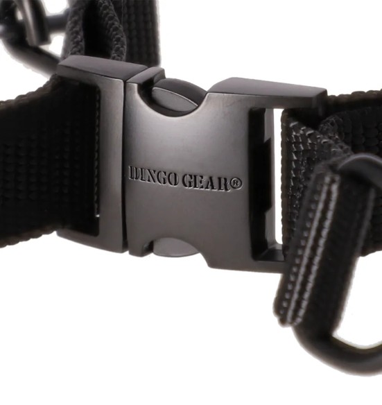 Ошейник с шипами и силиконовыми наконечниками, чёрный (Dingo Gear)