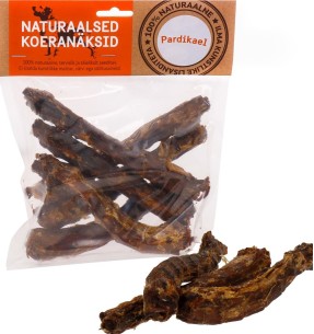 Lamba peanahk põimitud - naturaalsed koeranäksid, kuivatatud koeramaius–Kuivatatud maiused koertele–NATURAALSED KOERANÄKSID–Valgekihv