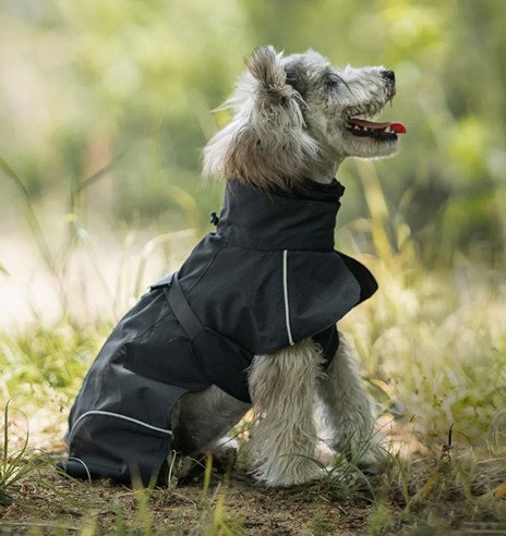 Koera vihmajope torusalliga, must (VPETBR-R53)