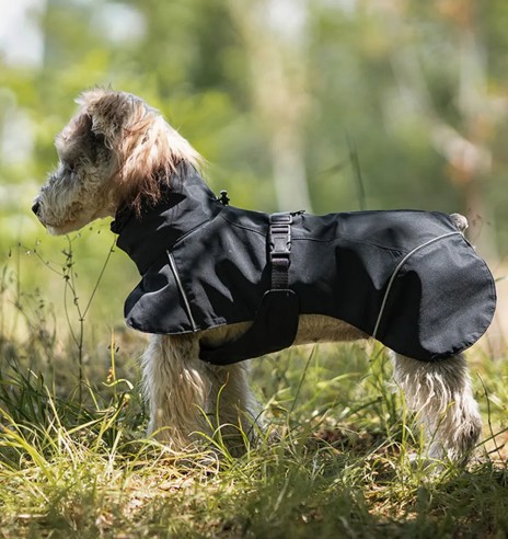 Koera vihmajope torusalliga, must (VPETBR-R53)