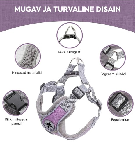 Traksid väikesele ja keskmisele koerale või...